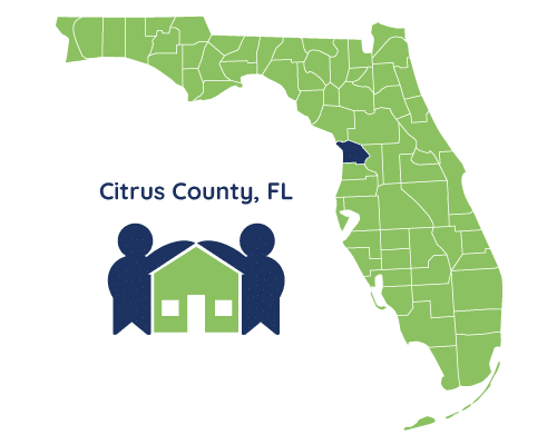 Citrus County Florida Map
