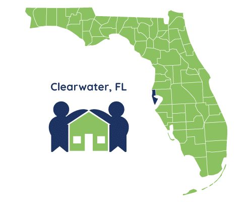 Clearwater Florida Map