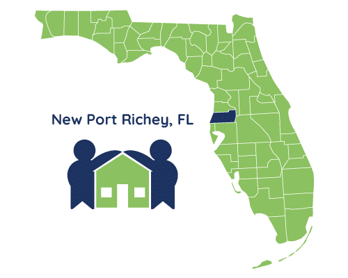 New Port Richey Florida Map